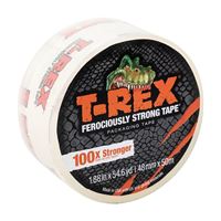 T-Rex 241401 Packaging Tape, 54.6 yd L, 1.88 in W, Clear