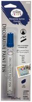 Testors 215155 Decorative Paint Pen, Chisel Tip, Sapphire