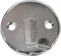 ProSource Bathtub Face Plate, Silver, Chrome, For: Bath Tub