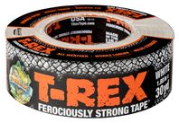 T-Rex 241534 Duct Tape, 30 yd L, 1.88 in W, White