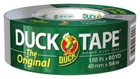 Duck 394475 Duct Tape, 60 yd L, 1.88 in W, Silver