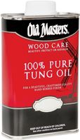 Old Masters 90001 Tung Oil, Liquid, 1 gal, Can, Pack of 4