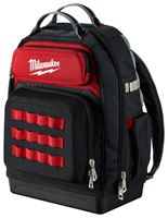 Milwaukee 48-22-8201 Ultimate Jobsite Backpack, 18 in W, 9.44 in D, 20.4 in H, 48-Pocket, Polyester, Red