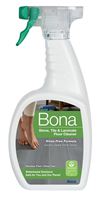 Bona WM700059002 Floor Cleaner, 36 oz Bottle, Liquid, Fresh, Light Turquoise