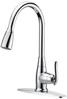 Boston Harbor FP4A0000CP Faucet Pull-Down Kitchen Faucet, 1.8 gpm, 1 -Faucet Handle, 1 or 3 Hole -Faucet Hole