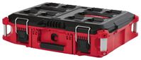 Milwaukee 48-22-8424 Tool Box, 75 lb, Plastic, Red, 22.1 in L x 16.1 in W x 6.6 in H Outside