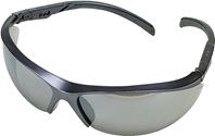 MSA 10083083 Safety Glasses, Anti-Fog Lens, Metal Blue/Gray Frame