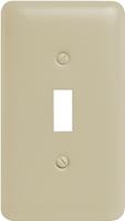 Amerelle 935TAL Wallplate, 5 in L, 2-13/16 in W, 1 -Gang, Steel, Light Almond