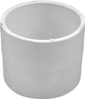 Canplas 193003R Repair Coupling, 3 in, Hub, PVC, White