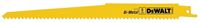 DeWALT DW4803 Reciprocating Saw Blade, 3/4 in W, 9 in L, 6 TPI