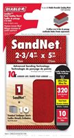 Diablo SandNet DND234320S10N Sanding Sheet, 2-3/4 in L, 320 Grit, Aluminum Oxide Abrasive