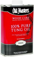 Old Masters 90004 Tung Oil, Liquid, 1 qt, Can