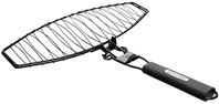 GrillPro 21015 Large Fish Basket, Non-Stick, Chrome