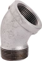 ProSource 7-3/4G Street Pipe Elbow, 3/4 in, Threaded, 45 deg Angle, SCH 40 Schedule, 300 psi Pressure