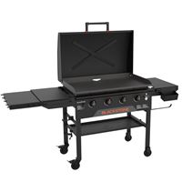 Blackstone 2322 Outdoor Griddle, 60,000 Btu, Liquid Propane, 4-Burner, 720 sq-in Primary Cooking Surface, Gray