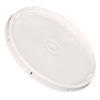 ENCORE Plastics 20000 Gasketed Lid, HDPE, White