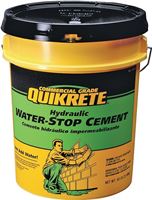 Quikrete 1126-50 Hydraulic Cement, Gray, Solid, 50 lb Pail