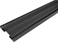 Master Flow AR10BLH Ridge Vent, 10 ft L, 7-1/2 in W, Aluminum, Black, Pack of 12