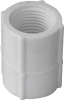 IPEX 435467 Pipe Coupling, 3/4 in, FPT, White, SCH 40 Schedule, 480 psi Pressure