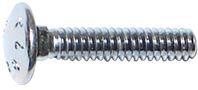 Midwest Fastener 53646 Carriage Bolt, 5/8-11 Thread, 12 in OAL, Galvanized, 15/PK