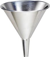 Behrens B30 Funnel, 1 qt Capacity, Tin, 6-3/4 in H