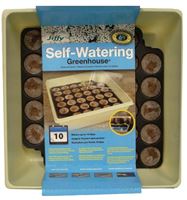 Jiffy T34H Greenhouse Seed Starter Kit, Self-Watering, 34-Piece