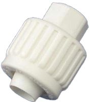 Flair-It 16871 Tube to Pipe Adapter, 1/2 x 1/8 in, Compression x FPT, Polyoxymethylene, White