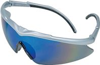 MSA 10083094 Safety Glasses, Unisex, Anti-Fog Lens, Wraparound Frame, Silver Frame