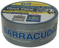 Blue Dolphin TP DUCT BARA BLU Duct Tape, 54.6 yd L, 1.88 in W, Blue/Silver