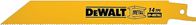 DeWALT DW4808-2 Reciprocating Saw Blade, 2-7/8 in W, 6 in L, 14 TPI