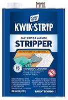 Klean Strip KWIK-STRIP GKWS960 Paint and Varnish Stripper, Liquid, Aromatic, 1 gal, Can, Pack of 4