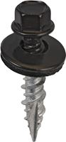 Acorn International SW-MW1BK250 Screw, #9 Thread, High-Low, Twin Lead Thread, Hex Drive, Self-Tapping, Type 17 Point, 250/BAG