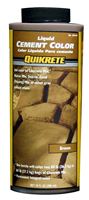 Quikrete 131701 Cement Colorant, Brown, Liquid, 10 oz Bottle