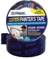 Blue Dolphin TP EXT S 0150 Exterior Tape, 45 yd L, 1.41 in W