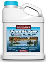 Gordons PondMaster 3251072 Algaecide, Liquid, Light Blue, 1 gal