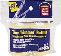 Foampro 63 Trimmer Refill, 3/8 in Thick Nap, 2 in L, Foam Cover, Pack of 12