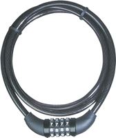 Master Lock 8119DPF Flexible Cable Lock, Steel Shackle