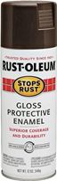 Rust-Oleum 248630 Rust Preventative Spray Paint, Gloss, French Roast, 12 oz, Can