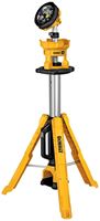 DeWALT DCL079B Cordless Tripod Light, 20 V, LED Lamp, 3000 Lumens