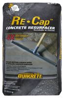 Quikrete Re-Cap 1131-47 Concrete Resurfacer, Granular Solid, Gray to Gray Brown, 40 lb Bag