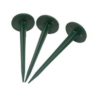 DeWitt FPR-GRN Fabric Pin, 5 in L, Plastic, Green