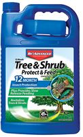 BioAdvanced 701615A Tree and Shrub Protect and Feed, Liquid, 1 gal Can