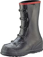 Servus T369-11 Over Shoe Boots, 11, Black, Buckle Closure, No