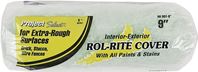 Linzer RR 901 Paint Roller Cover, 1 in Thick Nap, 9 in L, Knit Fabric Cover, Green