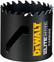 DeWALT ELITE Series DAH32 Hole Saw, 2 in Dia, 1-3/4 in D Cutting, 1/2 in Arbor, 3 TPI, Carbide Cutting Edge