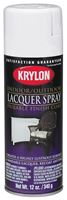 Krylon K07031777 Spray Paint, Gloss, White, 12 oz