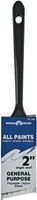 Linzer WC 2851-2 Paint Brush, 2 in W, 2-1/2 in L Bristle, Nylon/Polyester Bristle, Sash Handle