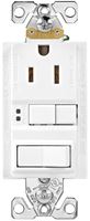 Eaton TRSGFS15W-M-L Receptacle, 125 V, 15 A, NEMA: NEMA 5-15R, White