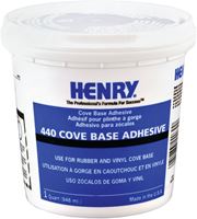 Henry 12109 Cove Base Adhesive, Beige, 1 qt, Cartridge