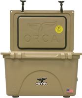 Orca ORCT040 Cooler, 40 qt Cooler, Tan, Up to 10 days Ice Retention